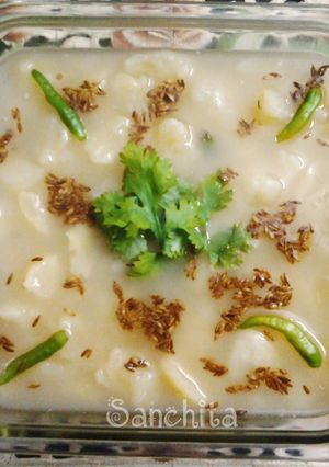 A picture of Falahari Dahi Wale Aaloo.