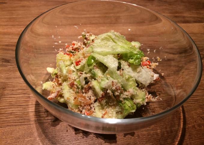 Langkah Mudah untuk Membuat Urab Daun Selada, Bikin Ngiler