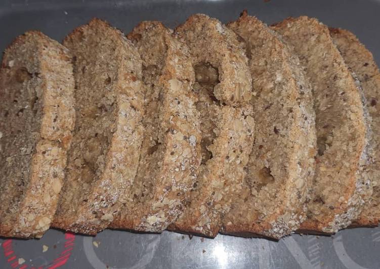 Steps to Make Quick How to make Oats and Seeds bread