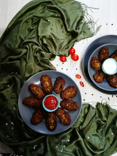 عکسی از دستور كتلت گوشت..