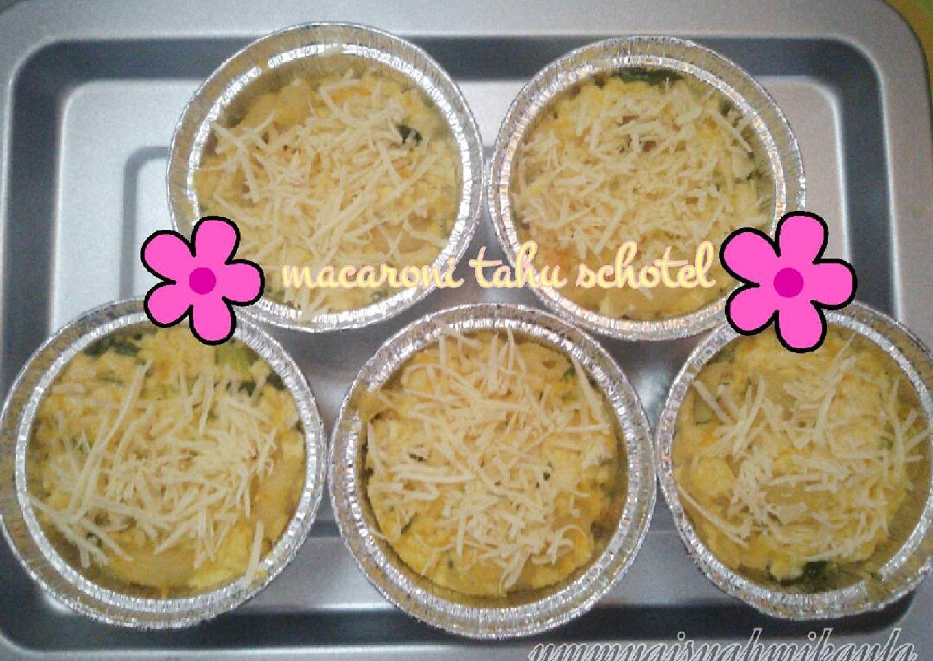 Macaroni tahu schotel (panggang) ������