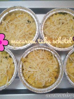 Foto resep Macaroni tahu schotel (panggang) 🍛