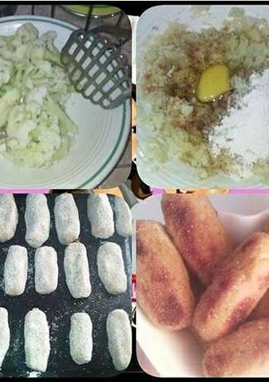 Una foto de Croquetas de coliflor