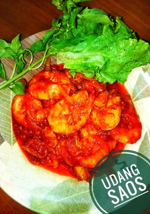 Foto resep Udang Saos
