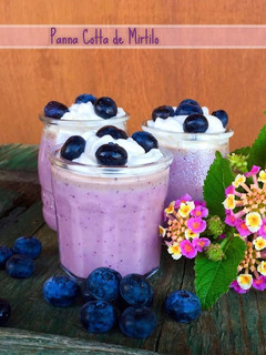Foto de Panna Cotta de Mirtilo