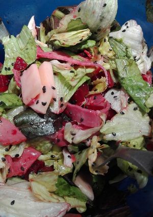 Una foto de Ensalada veraniega con semillas
