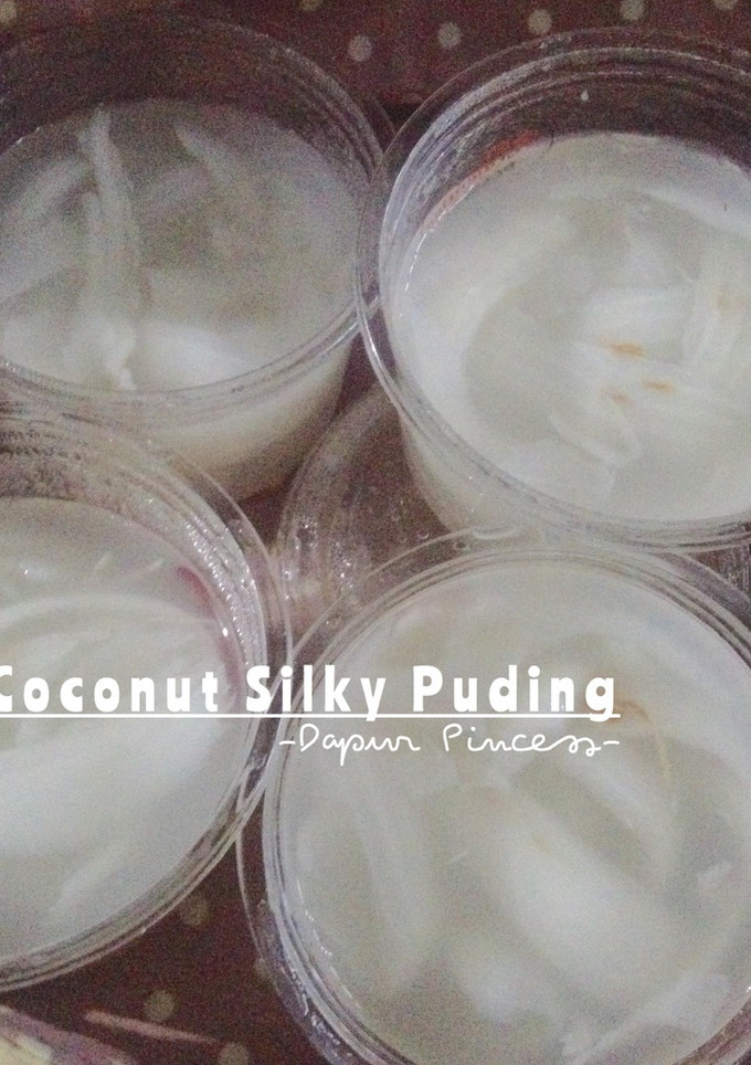 Foto resep Coconut Silky Puding