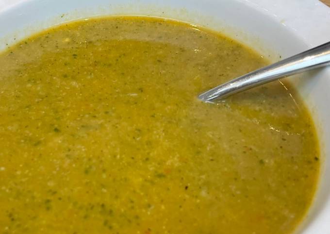 Curried vegetable soup