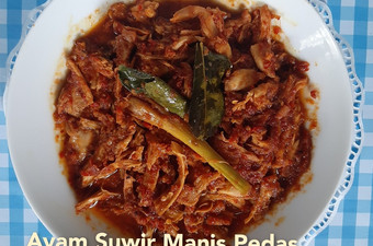Langkah Mudah untuk Menyiapkan Ayam Suwir Manis Pedas Enak