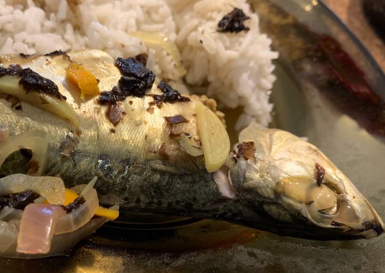 Resepi Ikan kembung singgang belimbing rebus yang Sedap