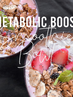A picture of Fitness Recipes: Metabolic Booster Smoothie Bowl.