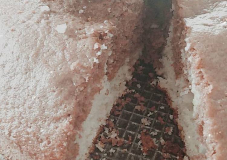 Bizcochuelo marmolado