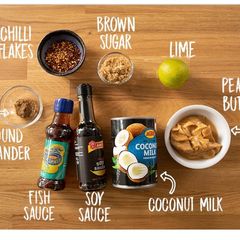 A picture of Satay sauce.