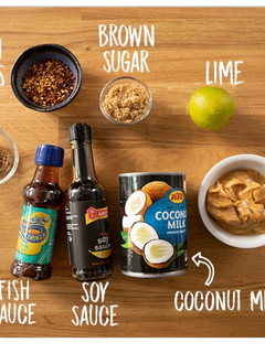 A picture of Satay sauce.