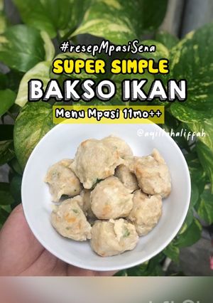 Foto resep SIMPLE BAKSO IKAN LELE- Menu MPASI 11bulan++ #resepMpasiSena