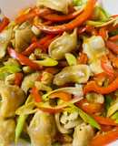 Bao tử cá Chẽm xào xả ớt