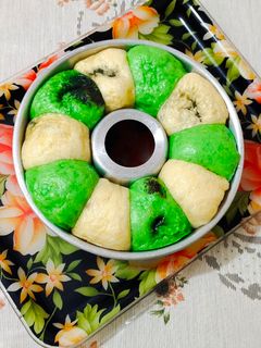 Foto resep Roti Sobek Kukus (Isi Coklat)