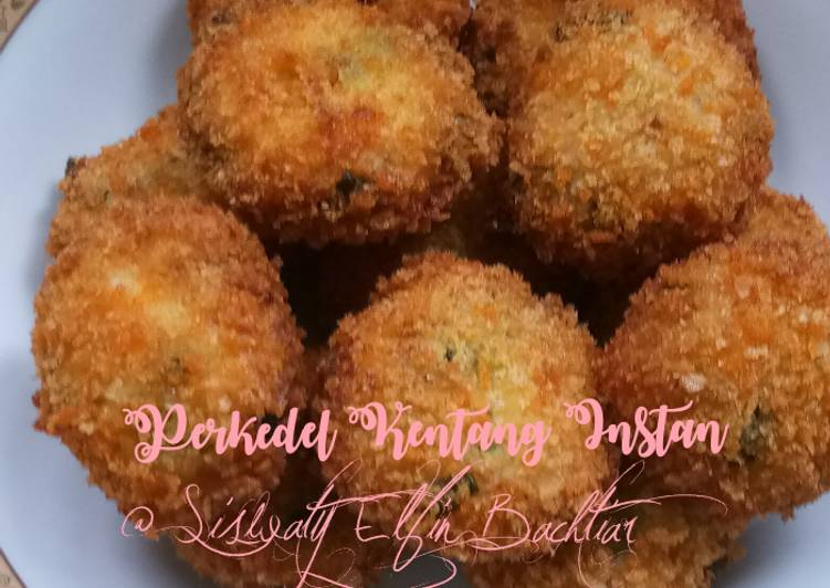 Cara Membuat Perkedel Kentang Instan #BikinRamadanBerkesan yang Renyah