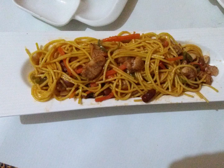 Recipe Chicken chow mein the So Delicious Can spoil the tongue