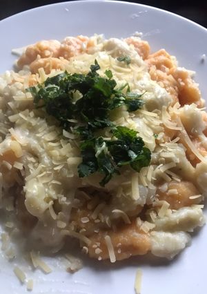 Una foto de Ñoquis de verduras👩🏻‍🍳❣️