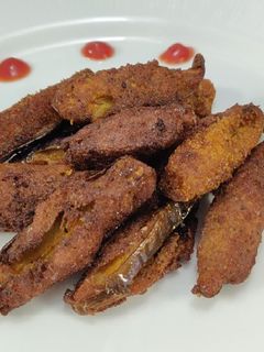 कुरकुरे बैंगन फ्राई (Kurkure baingan fry recipe in Hindi) रेसिपी मुख्य फोटो