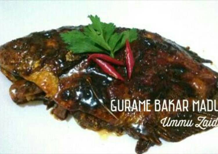 Gurame bakar madu