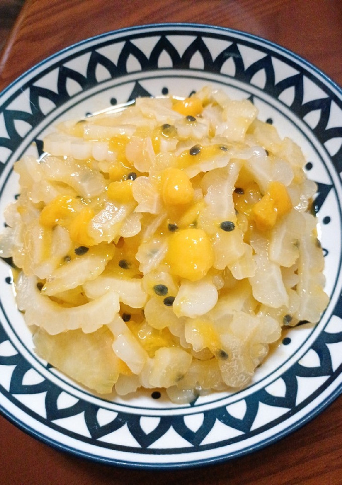 芒果🥭百香涼拌苦瓜 的食譜成品照片