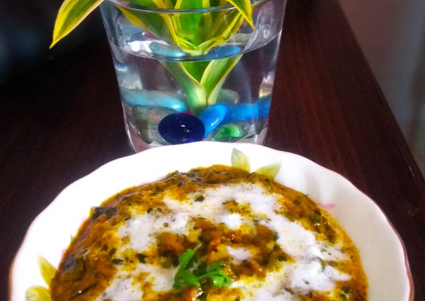 Methi matar malai