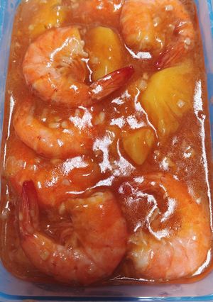 Foto resep Udang Asam Manis