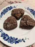Biscotti cuori di cioccolato