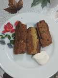Bastones de falâfel con mayonesa