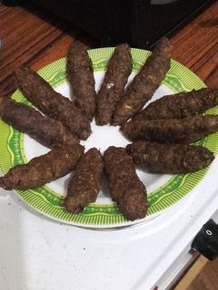 صورة لوصفة شيش كباب بالفرن (كفته)