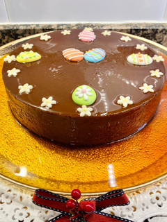 Una foto de Flan bombón de “Pascua”