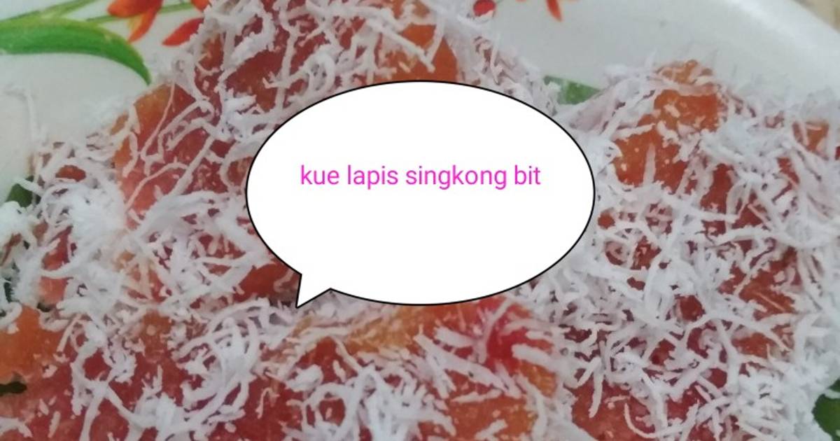 Resep Kue Lapis Singkong Bit Oleh Dwi Astuti Cookpad