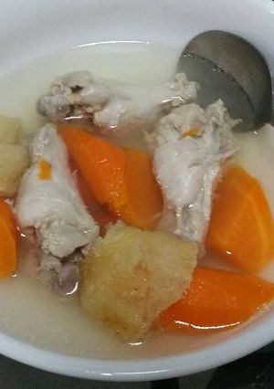 Foto resep Sup Ayam Perut Ikan