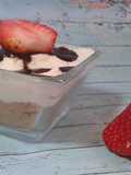 Cheese cake on cups