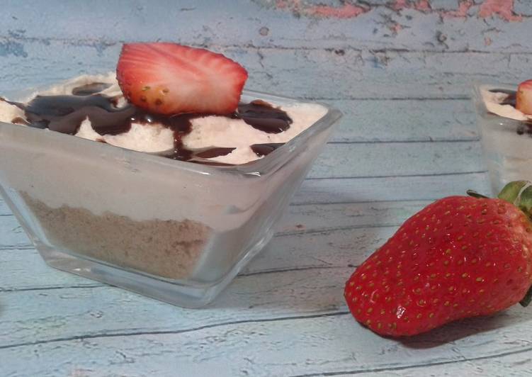 Cheese cake on cups Cheese cake on cups