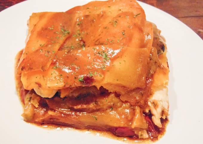 Recipe of Award-winning Chicken &amp; Butternut Squash Lasagne