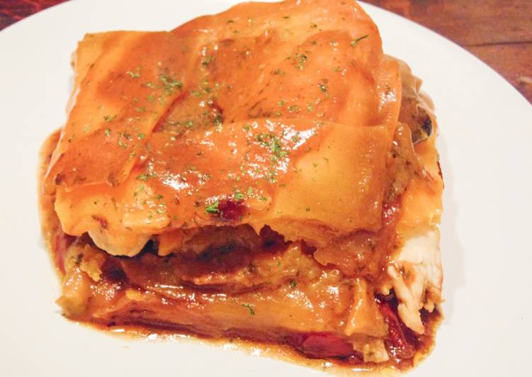 Recipe of Award-winning Chicken & Butternut Squash Lasagne