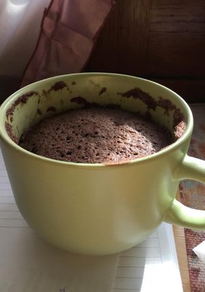 Una foto de Torta en taza 🍰 ☕️❤️