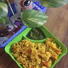 Veg pulao A picture of Veg pulao.