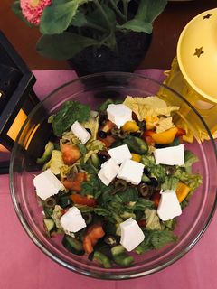 صورة لوصفة سلطه يوناني 🥗🥙