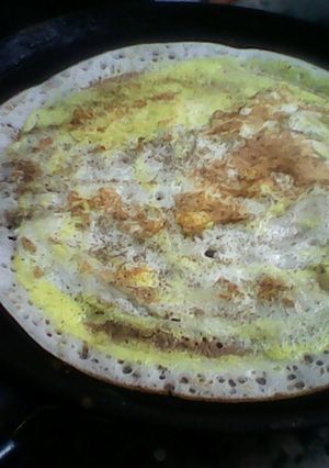 A picture of Pepper Egg Dosa.