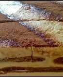 Tiramisú fácil sin huevos