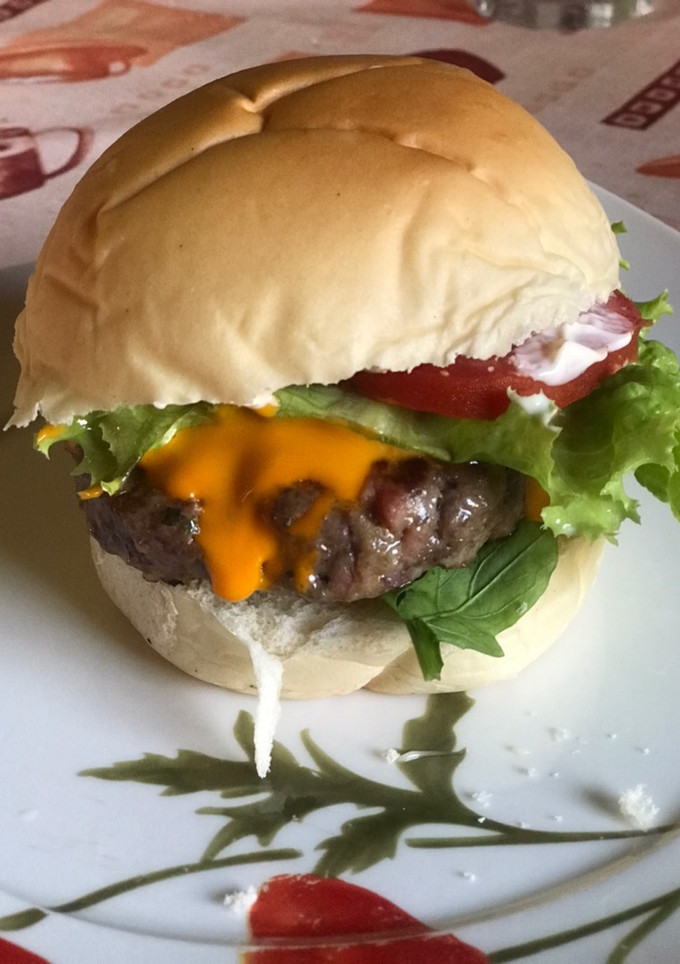 Una foto de Hamburguesas caseras