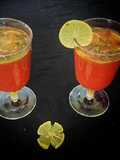 ஆரஞ்சு தர்பூசணி மோக்டேய்ல்(watermelon orange mocktail recipe in tamil)