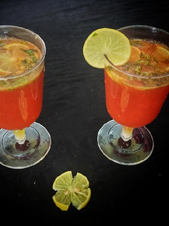 ஆரஞ்சு தர்பூசணி மோக்டேய்ல்(watermelon orange mocktail recipe in tamil) செய்முறை முக்கிய புகைப்படம்
