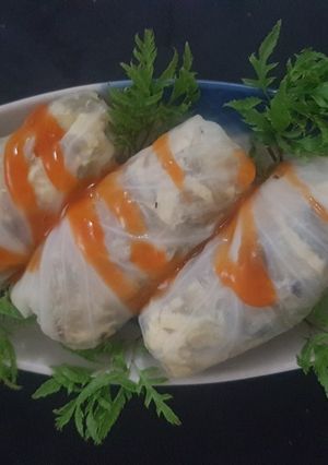 Hình của món Bắp cải cuộn.