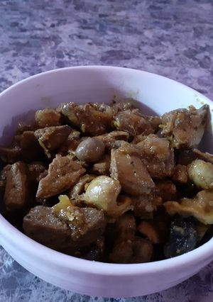 Foto resep Ati ampela bumbu kuning.. 💐