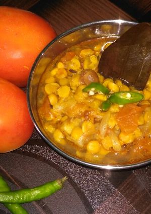 चना दाल तड़का (chana dal tadka recipe in Hindi) रेसिपी मुख्य फोटो